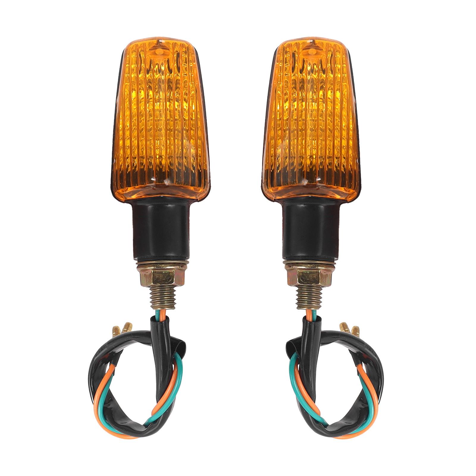 4PCS Universal Motorcycle Blub Turn Signal Lamp 12V Indicators Light Blinkers Signal Amber Motorcycle Led Turn Signal Lights