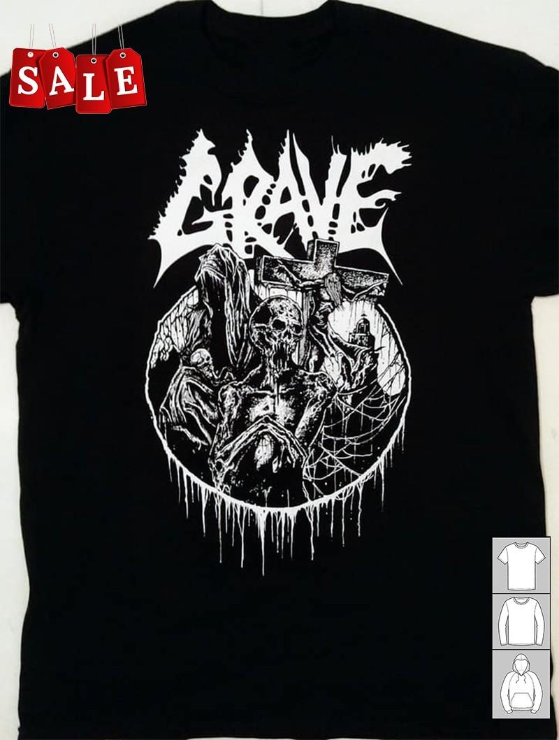 Hot Grave Band Music For Lovers Black S-235XL T-Shirtt LW1002 S