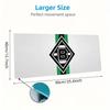 Borussia Mönchengladbach Print  Cushion Non-slip Laptop Tablet Big Mousepad XXL Mat Mini PC Playmat With Lock edge