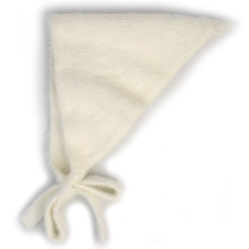 

Универсальная химия мех белая бандана чепчик FREE