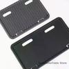 1Pcs Universal Electric Bicycle Stainless Steel License Plate Holder Frame Anti-theft Protective Cover Motorcycle License Plate