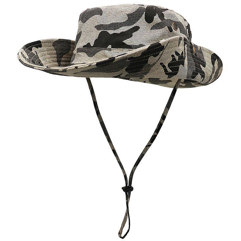 Men Foldable Sun Hat UPF 50+ Anti UV Vacation Mountaineering Outdoor Waterproof Hat