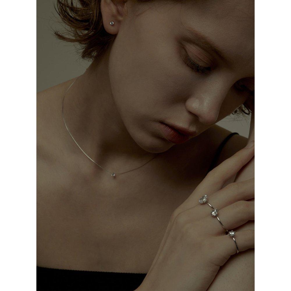 [J.Gracelet] Shallow D Round Necklace