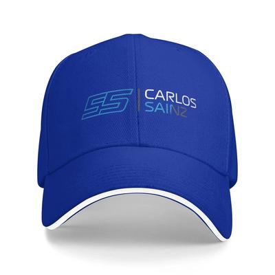Williams Racing Team  Baseball Cap Casual Carlos Sainz Sandwich Caps Unisex Style Polyester Caps Hat Outdoor