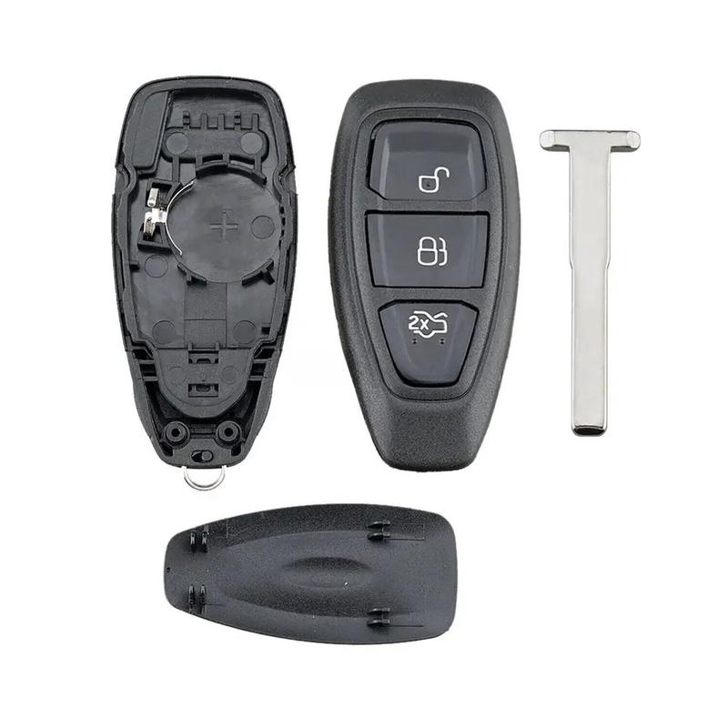 Replacement Smart Key Case For Ford Fiesta Kuga Focus 3 Button Remote Fob Cover