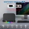 Lüfter für Switch 2-Veröffentlichung Kompatibel mit Nintendo Switch Lwuckbarrt Kühlständer für Switch Wärmeableitung einstellbare RGB Wärmeableitung