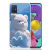 Sunny Clouds Teddy Bear Phone Case for Samsung Galaxy A52 A51 A50S A12 A22 A32 A72 A10S A30S A31 A71 Note 20 Ultra 10 Plus S10 G