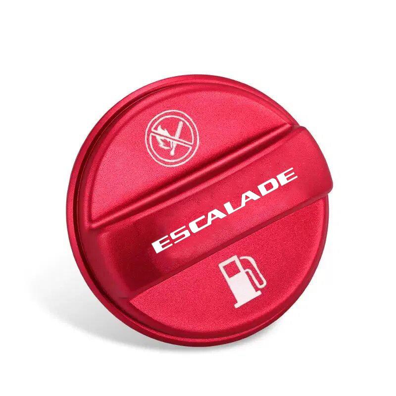 Aluminum Alloy Fuel Tank Cap Cover Decorative Shell For Cadillac ESCCALADE Logo Exterior Car Styling Modification Accessories