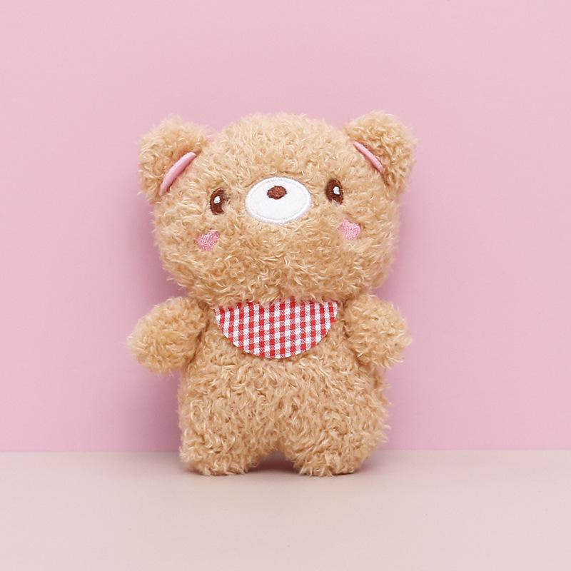 Plush Teddy Bear Keychain Pendant - Wedding Toss or Claw Machine Doll Gift