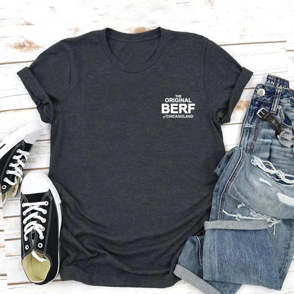 The Original Berf of Chicagoland T-shirt TV Show Gift Bear Richie Carmy Tee Short Sleeve Graphic T Shirts Streetwear Tops