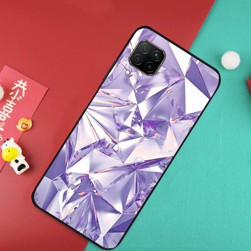 Crystal Diamond Pattern Case For Huawei Nova 9 10 SE 5T 11i 8i 7i 3i Y61 Y91 Y60 Y70 Y90 P20 P30 Pro P40 Lite Cover