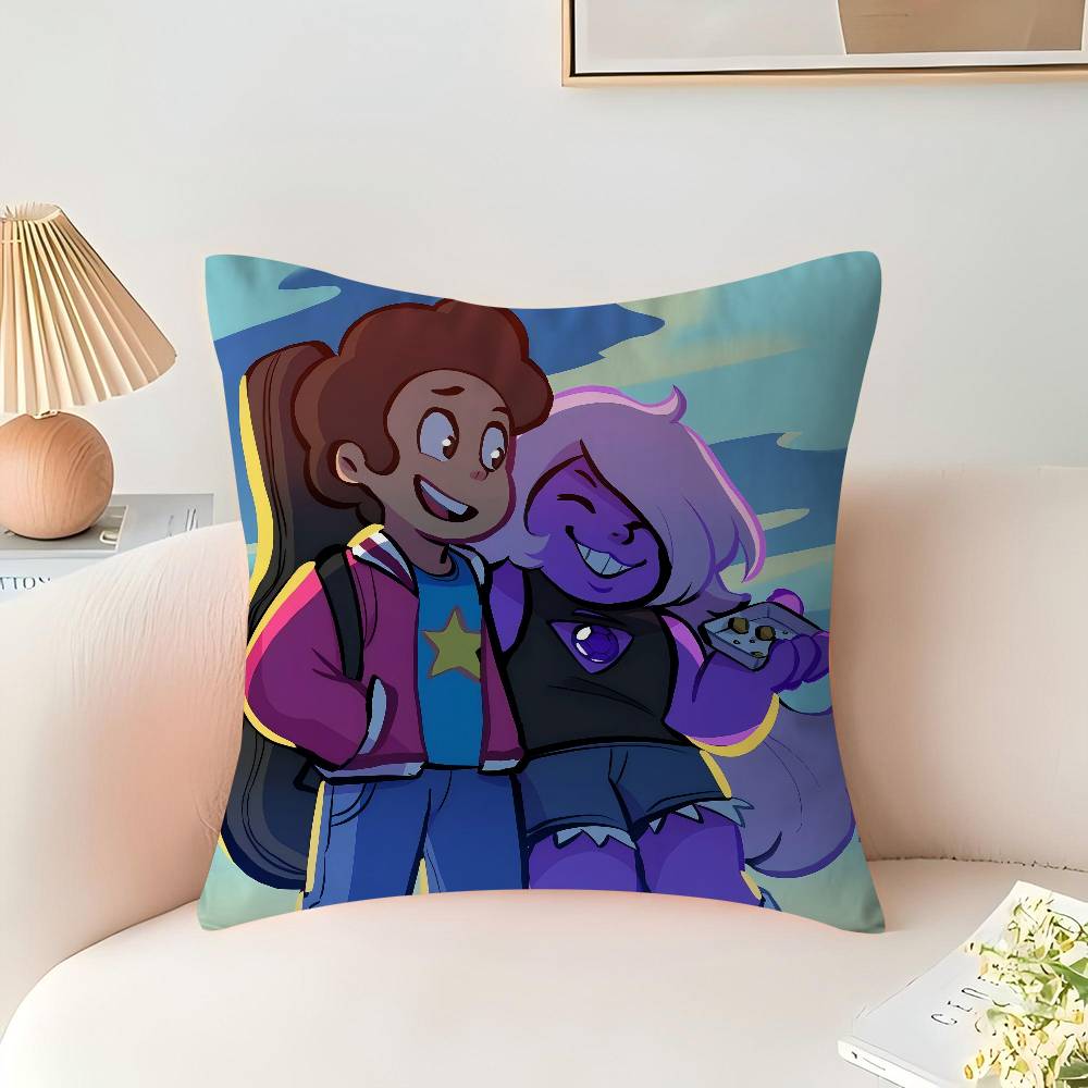 Steven Universe Pillowcase Toon Gift Cushion Cover Bedroom Home Sofa Chair Seat Decor Pillow Case