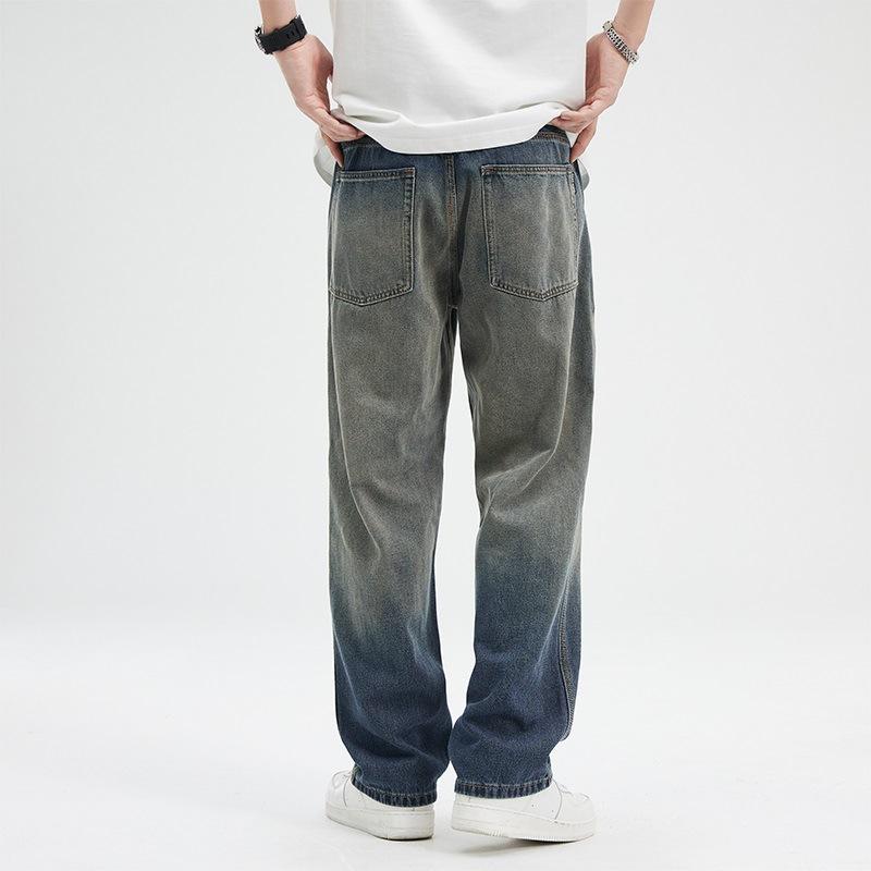 Neue japanische Herrenjeans für Frühling und Sommer – locker geschnitten, gerades Bein, vielseitig einsetzbar