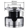 Deep Groove Aluminum Bobbins for and Sizes Various Sizes Saltwater, Freshwater, Long-Distance Fishing, 2000-7000, [Product]