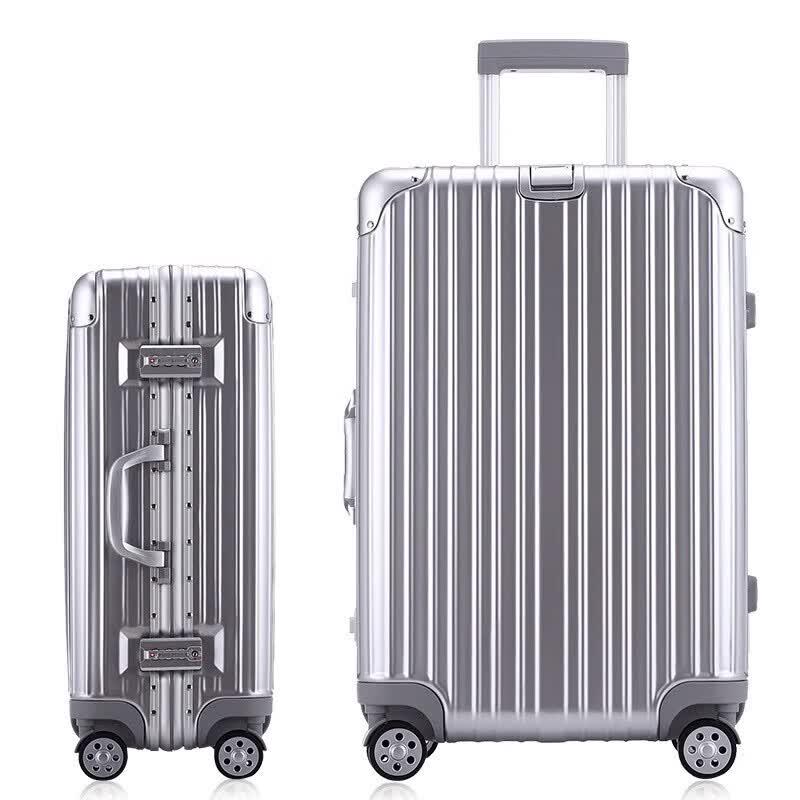 SWEGEAR+ 1823 Multi-functional Aluminum Frame Spinner Luggage 20 inches