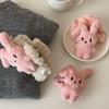 Plush Rabbit Shape Hair Clip/Hair Rope/Hair Claw Christmas Carnival Hair Rope for Woman Teens Taking Photo Non Slip