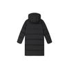 FILA Logo Printed Hooded Mid-Length Casual Down Jacket Women outerwear Black F11W347901F-BK