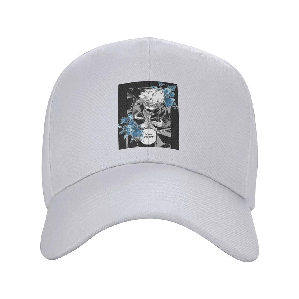 Unisex Baseball Hats My Hero Academia Dabi Anime Blue Flowers Outdoor Streetwear Summer Sports Baseball Caps Casquette Hats