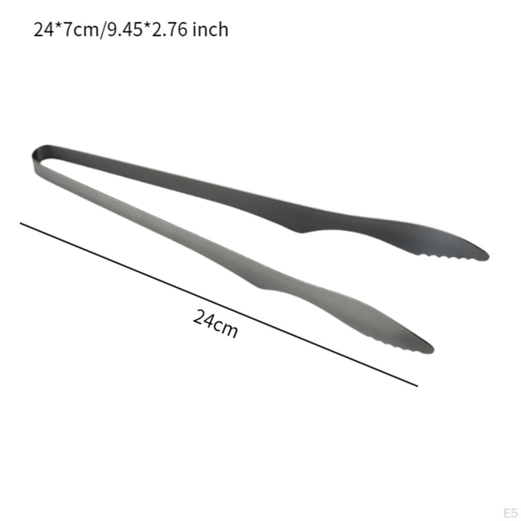 Stainless Steel Grilling Tongs for Outdoor BBQ Events