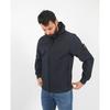 STONE ISLAND Logo Patch Hooded Nylon Jacket Navy Men Outerwear Blue 781540927-V0020