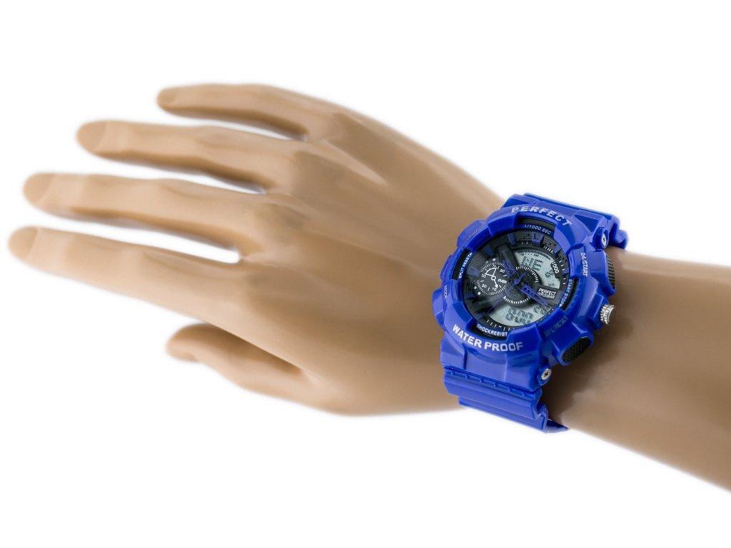 HERRENUHR PERFECT SHOCK (zp219e) - blau