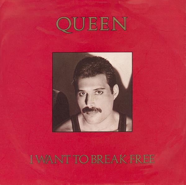 

7-дюймовая пластинка QUEEN - I Want To Break Free QUEEN2 EMI 1984 UK Рок Б/У