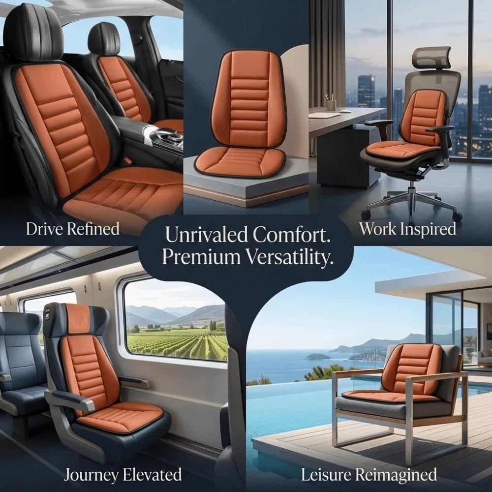 High Density Sponge Car Heightening Cushion Thick Auto Seat Cushion Non-Slip Seat Pad All Seasons