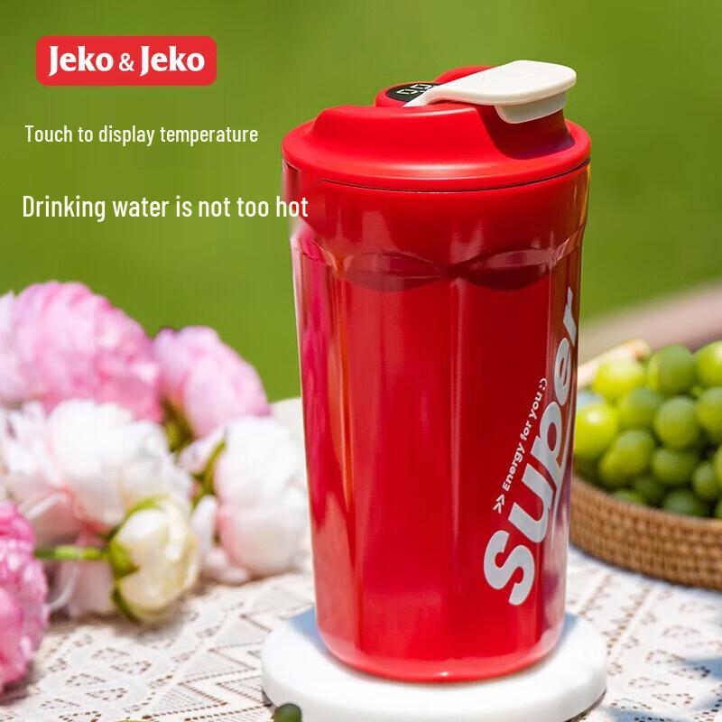 JEKO&JEKO 480mL Temperature Display Coffee Mug