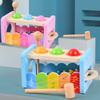 Nonelectric Rolling Wooden Ball Music Toy For Kids Early Learning Entertainment