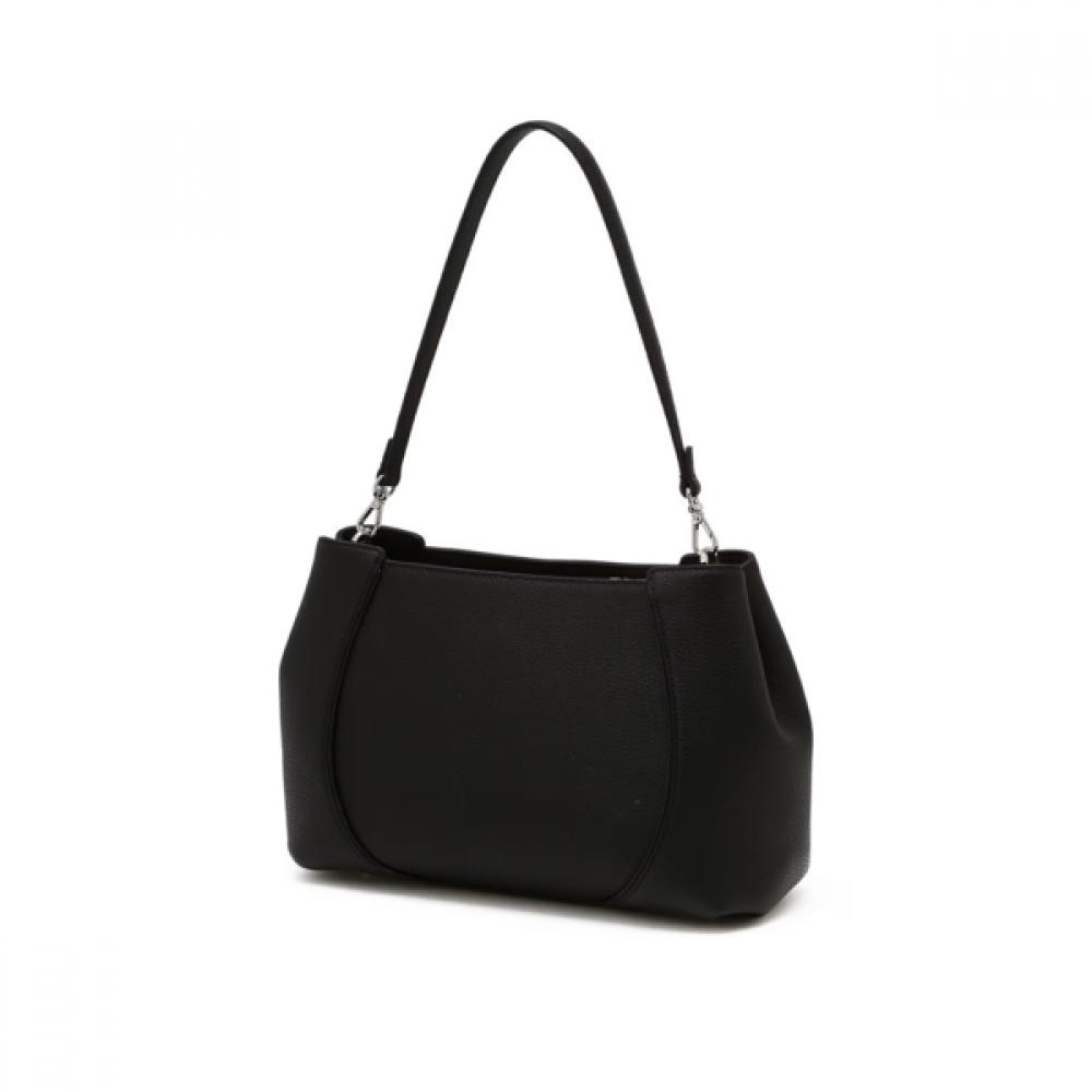Daks Black Cowhide Flower CharM Shoulder Bag M Dcba6e552bk