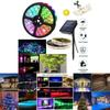 Wasserdichte RGB Solar LED-Lichtstreifen für Hof und Heimdekoration 50.000 Stunden Lebensdauer
