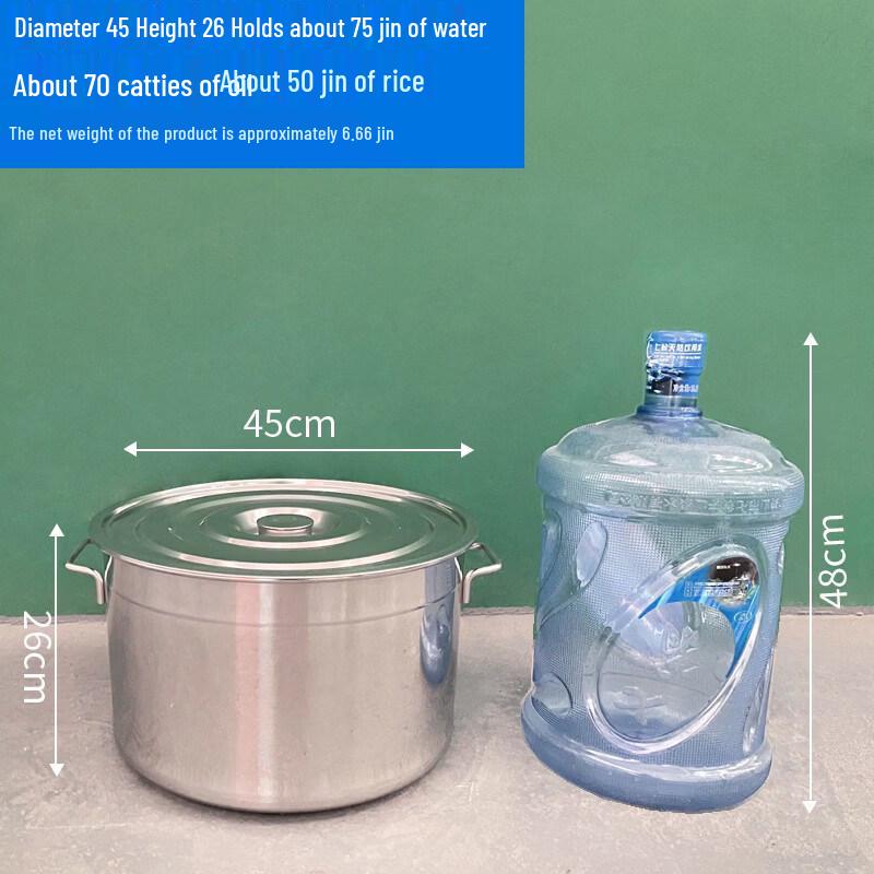 Commercial Stainless Steel Soup Pot Set with Lids