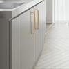 Modern Aluminum T Bar Pulls Kitchen Cabinet Handles Door Drawer Knobs Wardrobe Furniture Hardware Home Decoration