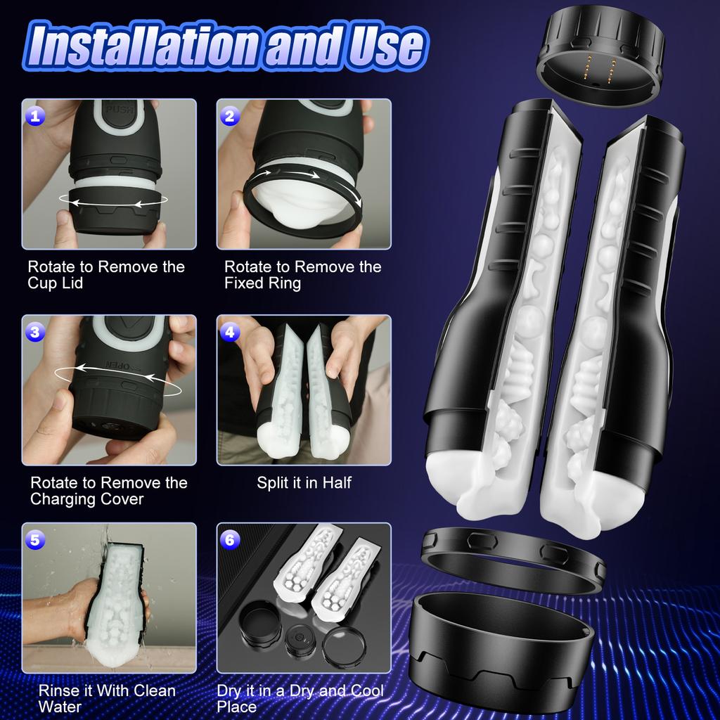 Vibrating Artificial Vagina Pussy Masturbation Cup Automatic Blowjob Male Masturbator Electric Sex Toys for Men Sex Machine