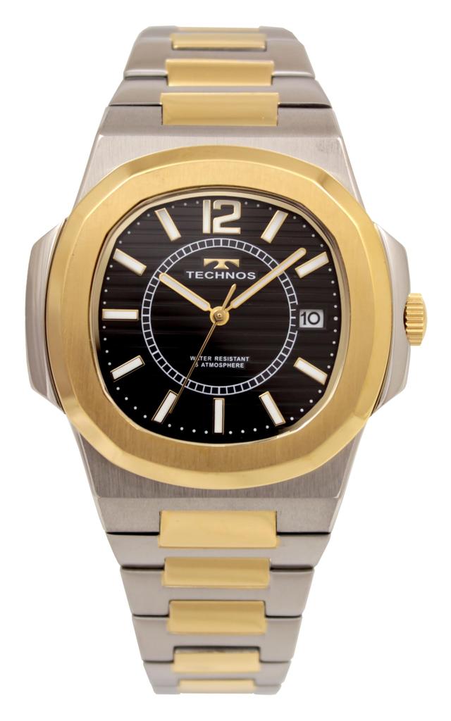 Date Watch T9C23TB Silver [Technos] Men's