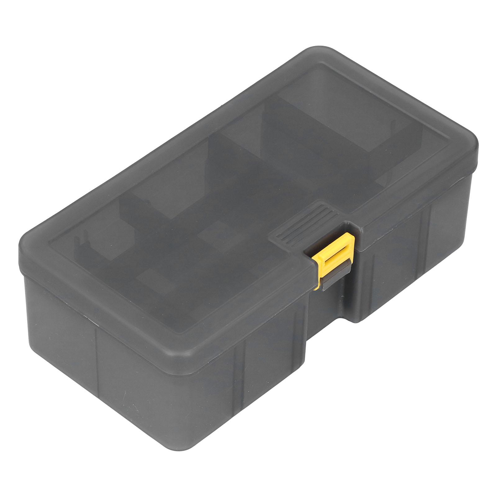 

Портативный ящик для рыболовных снастей, пластиковый, двухслойный, органайзер для приманок, крючков, наживок, кейс для хранения