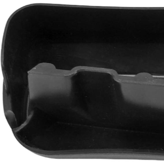 Side Step End Caps, Durable Protective Cover Easy Installation Truck Step End Caps 2PCS Black for Pickup Truck Owners Off-Road Adventures Daily