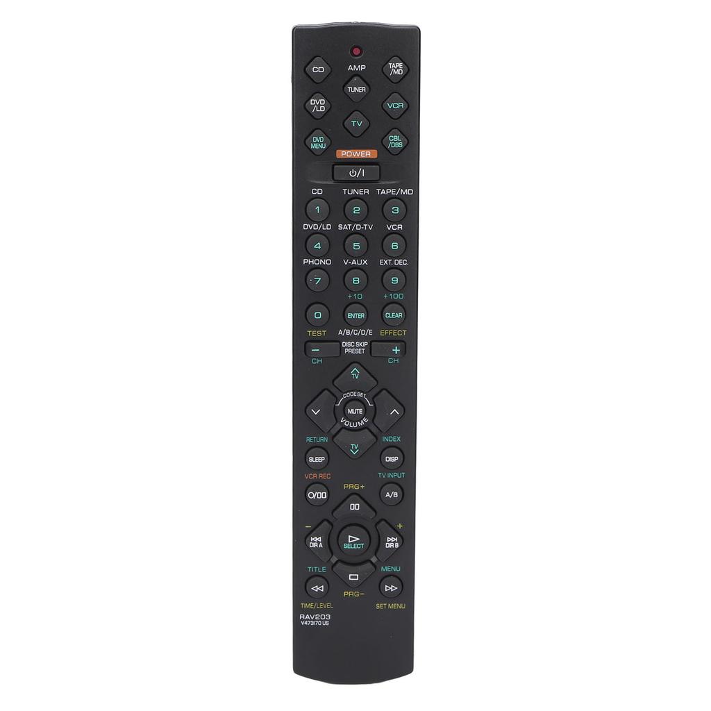 AV Receiver Remote Control for HTR 5230RDS YHT 17 YHT 33 HTR 5240 RX V496 YHT 23 HTR 5230 HTR 5240S RAV203 V473170US