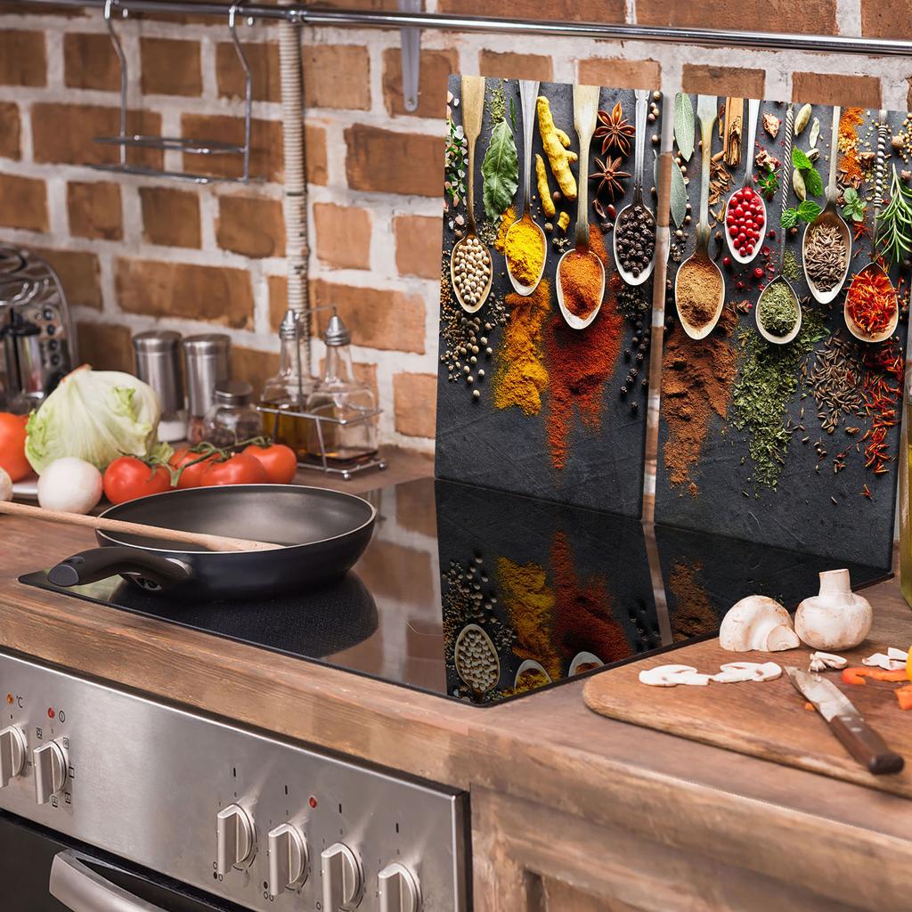 Glass Cutting Board 2X 30X52 Spices