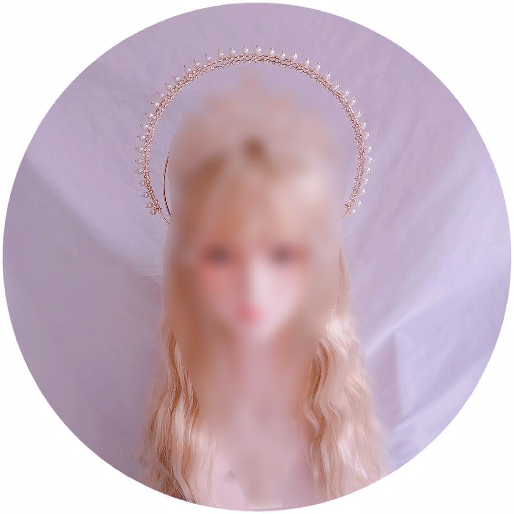 Mary Halo Crown Baroque Saint Headdress Stars Goddess Tiara and Crown for Women Boho Wedding Headpiece Masquerade Headwear