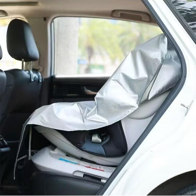Baby Car Seat Sunshade: Dustproof Dust Cover & Sun Protection
