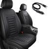 Cozy Heated Car Seat Cushion Premium Reinforced Safety Wiring System Adjustable For Sedans SUVs Trucks Winter Accessory