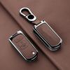 2 3-Button Zinc Alloy Leather Car Key Cover Is Suitable For Mazda Demio 2 3 5 6 8 M3 M5 M6 Cx-5 Cx-5 Cx-7 Cx9 Rx8 Mx5 Keychains