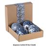 Set di Ciotole in Porcellana Blu e Bianca con Bacchette - Scatola Regalo Personalizzabile