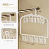 Fall Proof Plastic Clothes Hanger User Friendly Multifunctional Hook For Compact Living Spaces Secure Garment Drying Solution