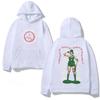Felpa con cappuccio Mariah the Scientist Peace Hip Hop per Autunno/Inverno Alta Qualità Comoda Ampia Comoda Felpe Abbigliamento in Pile