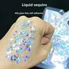 Gel Sequins Pearlescent Eye Makeup Stage Makeup Gel Sequins Photo Hair Makeup Glitter