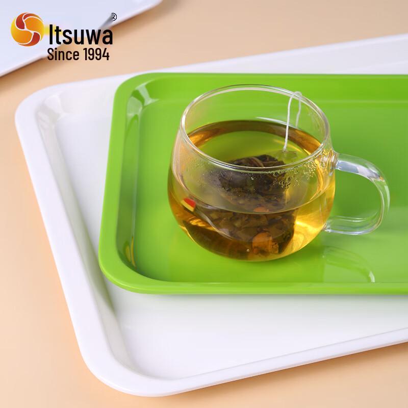 Wuhe White Melamine Square Serving Tray