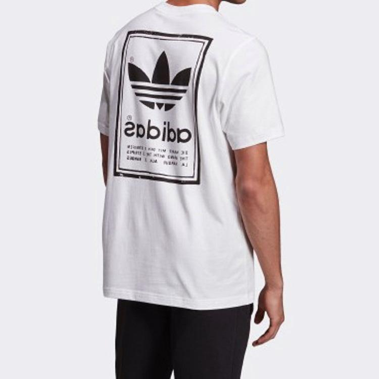 Adidas Originals Vintage Trefoil Tee Men Tops White ED6916