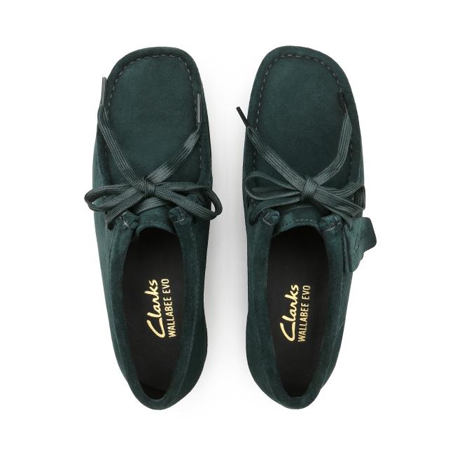 Clarks Women'S Wallabee Evo Casual Shoes Claoxc3635Wk6